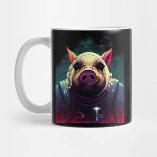 Cut Pig In Astronaut Costume Mug